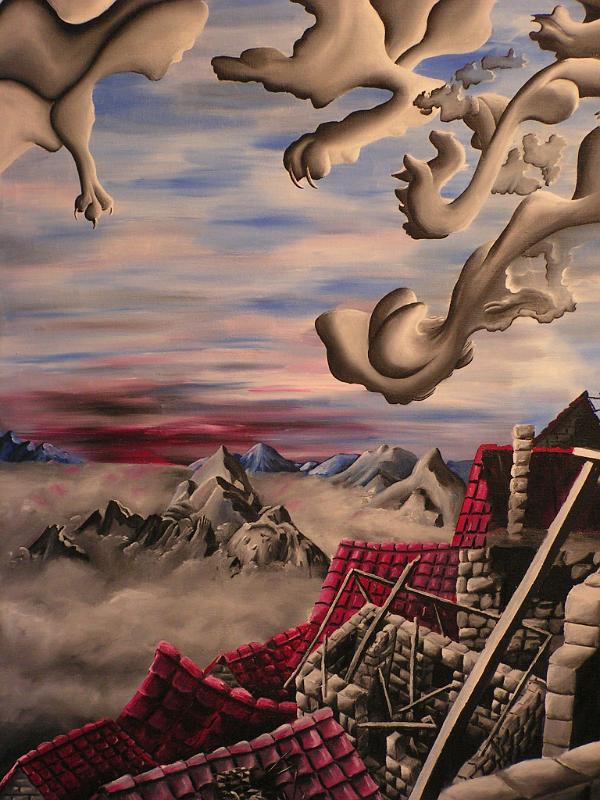 Nekropolis, 1979, Öl-Leinen, 40x61.jpg